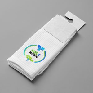 pićon za seh čarape za seh bijele boja standardni logotip