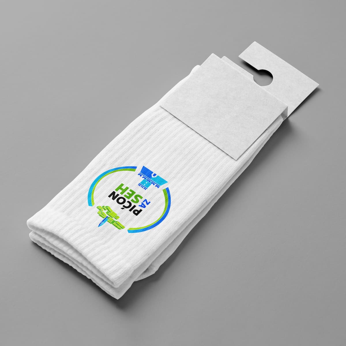 pićon za seh čarape za seh bijele boja standardni logotip